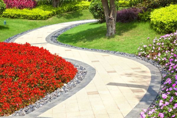 Garden Walkway Installation in Stamford