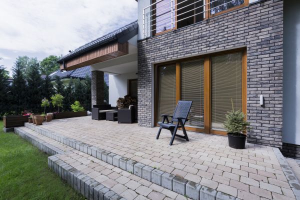 Backyard Paver Installation in Stamford