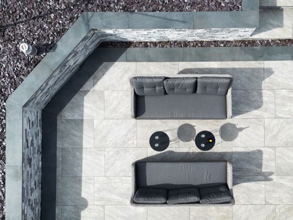 Porcelain Patio Installation in Stamford