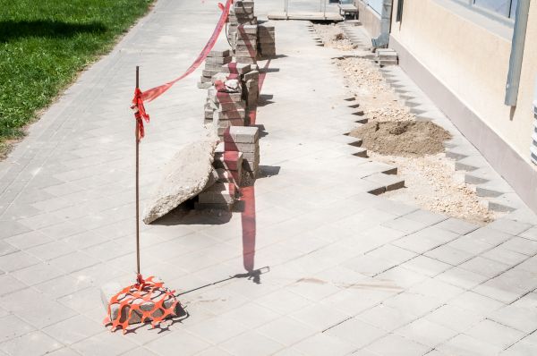 Stone Patio Replacement in Stamford