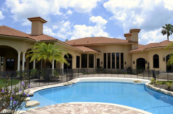 Outdoor Pool Paving in Stamford