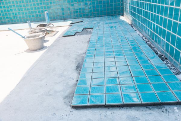 Pool Flooring Installation in Stamford