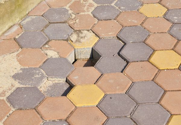 Patio Pavers Replacement in Stamford